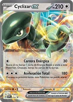 Pokemon TCG- Coleccion Cyclizar EX - Imagen 2