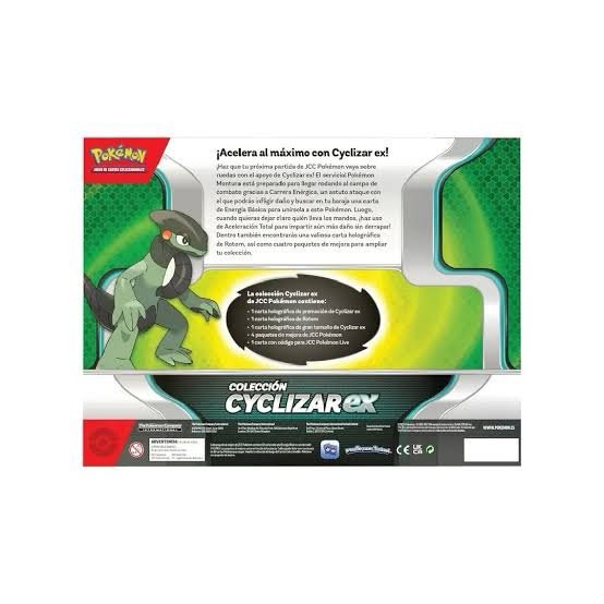 Pokemon TCG- Coleccion Cyclizar EX - Imagen 3