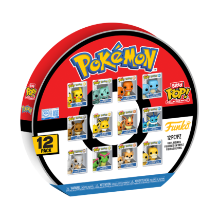 Bitty Pop Pokemon 12 pc Mltipk
