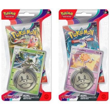 Pokemon TCG - Escarlata y púrpura Checklane Blister