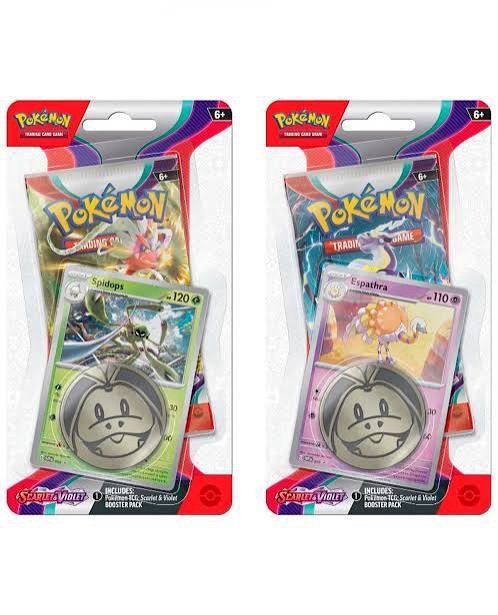 Pokemon TCG - Escarlata y púrpura Checklane Blister