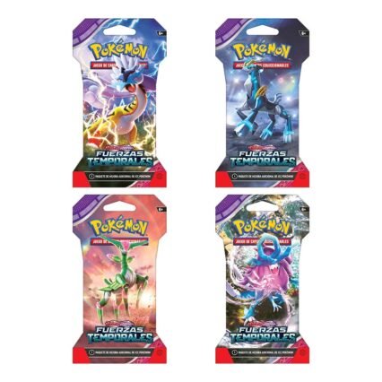 Pokemon TCG- Fuerzas Temporales paquete de mejora