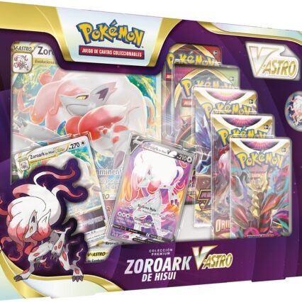 Pokémon TCG - zoroark de Hisui Vastro Colección premium español