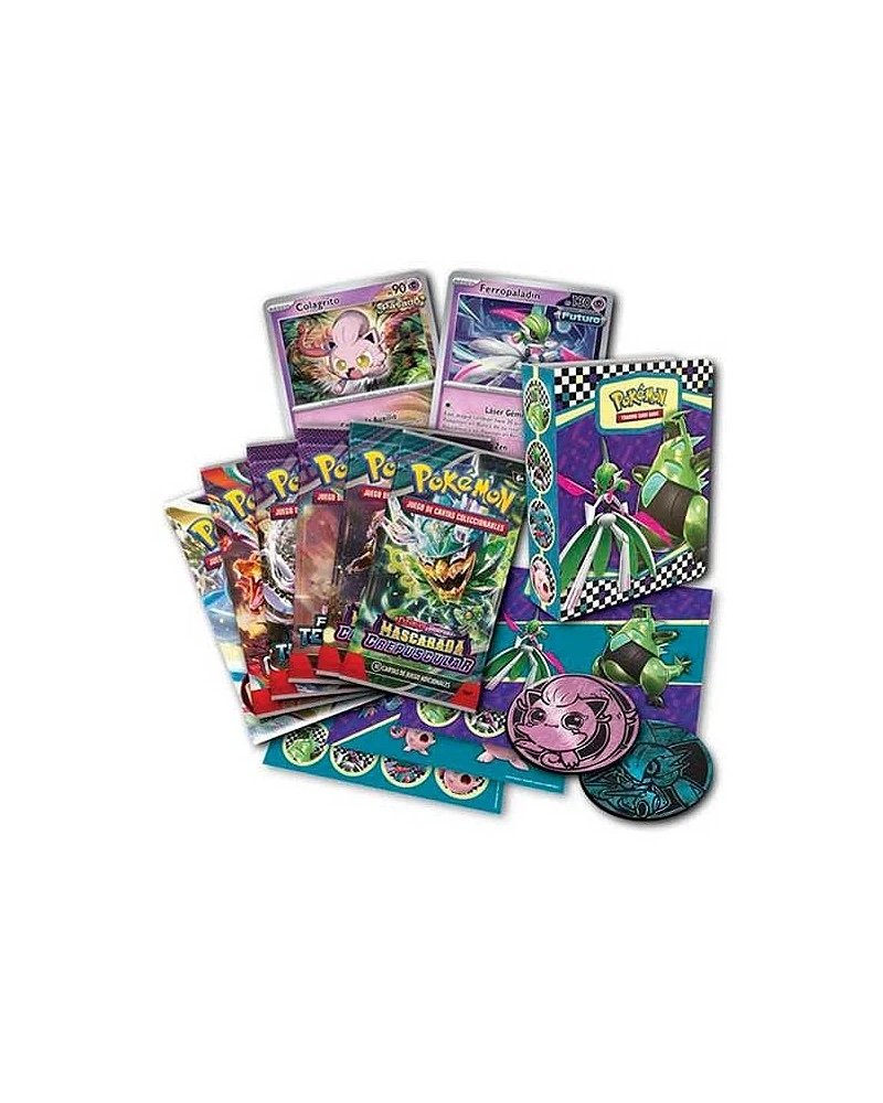 Pokémon TCG - maletin colagrito y ferropaladin - Imagen 2