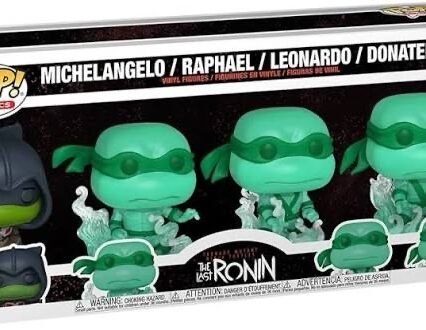 Michelangelo, Raphael, Leonardo, Donatello 4 pack - Tortugas ninja