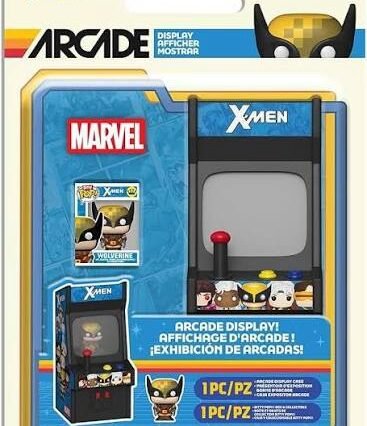 Bitty pop arcade display wolverine - x men