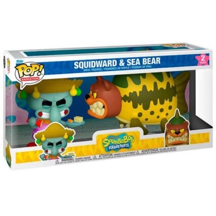 Bob esponja 2 pack - calamardo & sea bear